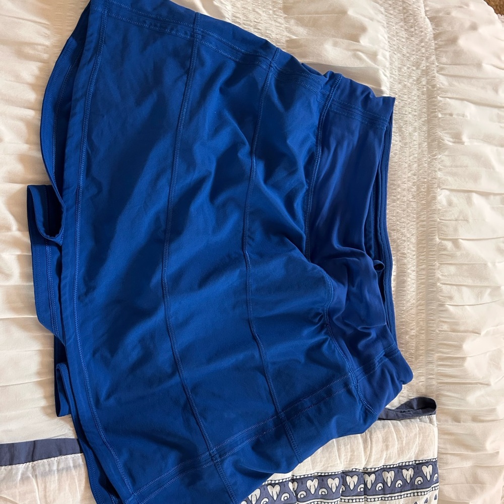 Lululemon Pace Rival skirt blue
